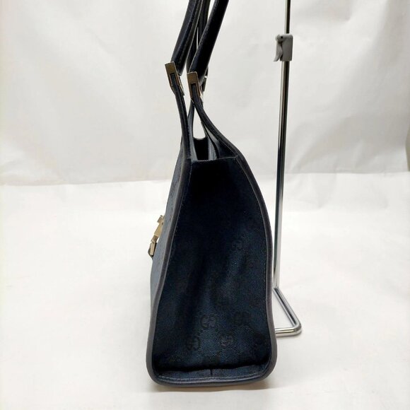 Gucci Hand Bag Black Canvas mon-511-090825 - Picture 3 of 16